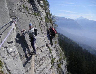  Vía ferrata Avoriaz